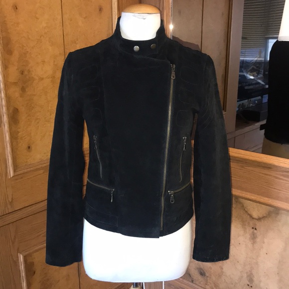 Seduction suede black jacket - Picture 1 of 10